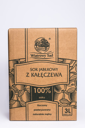 Wiatrowy Sad, Sok jabłkowy, 3 l