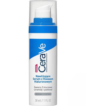 CeraVe, nawilżające Serum z kwasem hialuronowym, 30 ml