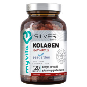 MYVITA SILVER Kolagen Beauty Complex, kapsułki, 120 sztuk