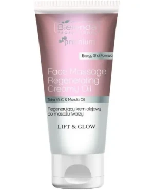 Bielenda Professional, IS LIFT & GLOW Regenerujący krem olejowy do masażu twarzy, 175 ml