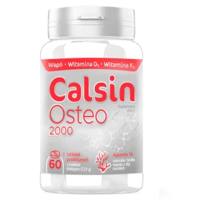 Calsin Osteo 2000, tabletki, 60 sztuk