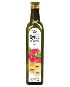OLEOFARM Syrop na miodzie Malina, 250 ml