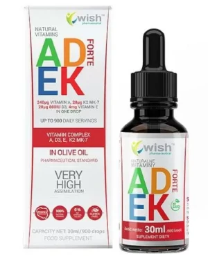 Wish Witamina ADEK Forte Complex w kroplach 30 ml