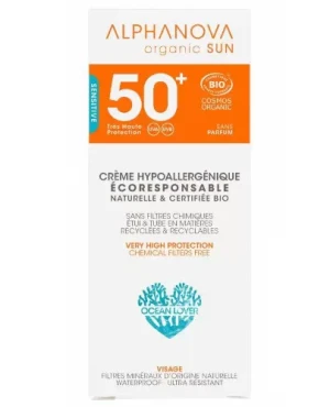 Alphanova Sun hipoalergiczny krem przeciwsłoneczny SPF 50+ 50 g