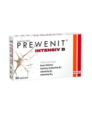 Prewenit Intensiv B, tabletki, 30 sztuk