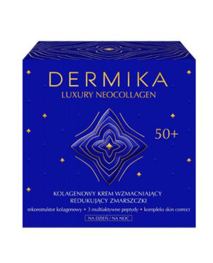 Dermika Luxury Neocollagen Krem wzmacniający dzień/noc 50 +, 50 ml