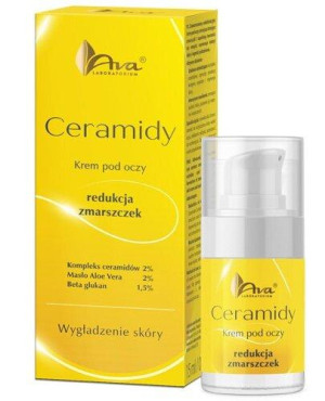 Ava Laboratorium Ceramidy Krem redukcja zmarszczek pod oczy, 15 ml
