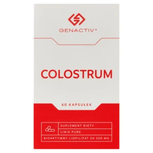Genactiv, Colostrum, kapsułki, 60 sztuk