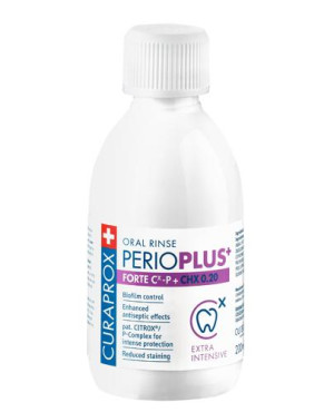 CURAPROX PERIO PLUS+ FORTE CITROX CHX 0,20% Płyn do płukania jamy ustnej, 200 ml