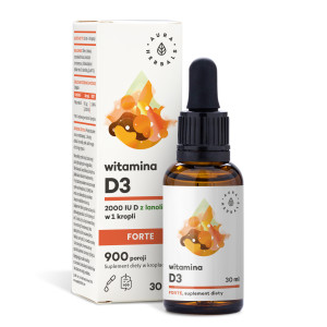 AURA HERBALS Witamina D3 Forte - 30 ml