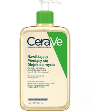 CeraVe nawilżający olejek do mycia, 473 ml