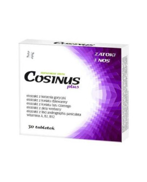 Cosinus Plus Zatoki i nos, 30 tabletek