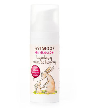 SYLVECO DLA DZIECI 3+, Łagodzący krem do twarzy,50 ml
