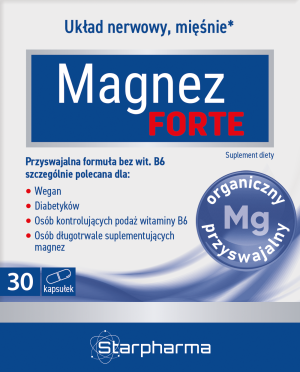 Magnez Forte, kapsułki, 30 sztuk