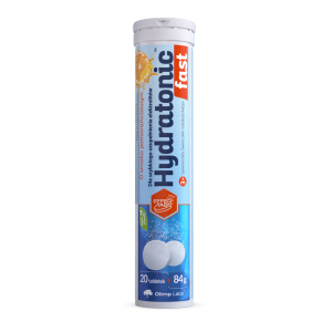 Olimp, Hydratonic Fast o smaku pomarańczowym, tabletki musujące, 20 sztuk