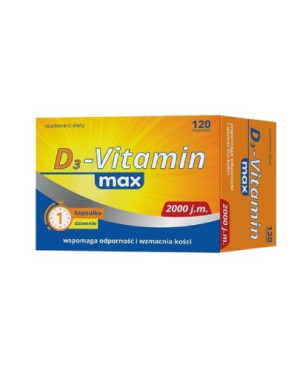D3-Vitamin max, 120 kapsułek