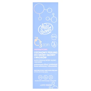 Hairboom O3zon Enzymatyczny ozonowy peeling do skóry głowy i włosów, 100 ml