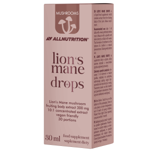 Allnutrition, Mushrooms Lions Mane, płyn, 30 ml