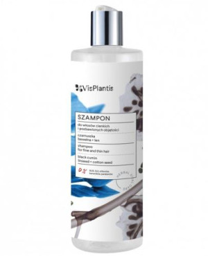 VIS PLANTIS HERBAL VITAL CARE Szampon do włosów cienkich i pozbawionych objętości - 400 ml