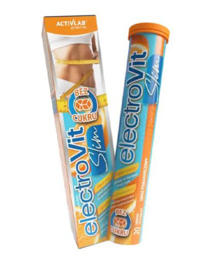 Activlab Electrovit Slim o smaku pomarańczowym, tabletki musujące, 20 sztuk
