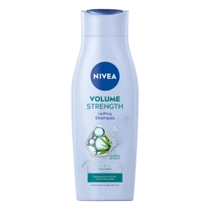 NIVEA VOLUME & STRENGHT Szampon pielęgnujący do włosów cienkich, 400 ml