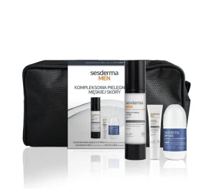 Sesderma Men, Zestaw: Rewitalizująca emulsja do twarzy, 50 ml + kontur oczu, 15 ml + Dryses dezodorant antyperspirant, 75 ml