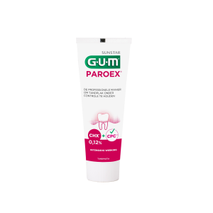 SUNSTAR GUM PAROEX Pasta do zębów 0,12% CHX, 75 ml