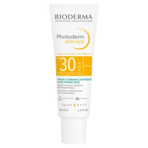 Bioderma Photoderm AKN Mat SPF 30 Krem do skóry tłustej i mieszanej, 40 ml