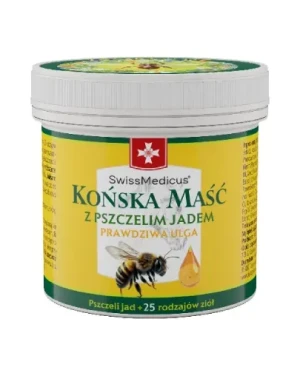 Herbamedicus, Końska Maść z pszczelim jadem, 150 ml