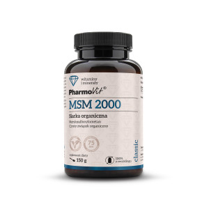 Pharmovit MSM 2000 Siarka organiczna, proszek, 150 g