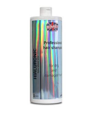 Ronney HoLo Shine Star Hialuronic Shampoo Szampon nawilżający do włosów suchych i zniszczonych, 1000 ml
