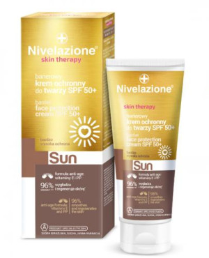 IDEEPHARM NIVELAZIONE Barierowy krem ochronny do twarzy SPF50+ - 50 ml
