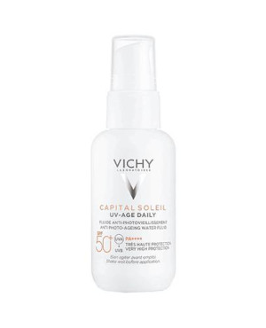 Vichy Capital Soleil UV-Age Daily Tined koloryzujący fluid przeciwsłoneczny SPF 50+ 40ml