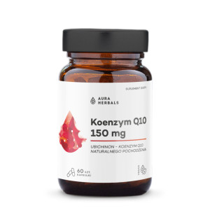 Aura Herbals Koenzym Q10, 150 mg, kapsułki, 60 sztuk