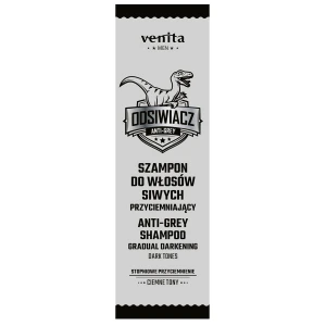 Venita Men, odsiwiacz szampon ciemne tony, 200 ml