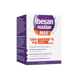 Ibesan Maślan Max, tabletki, 60 sztuk