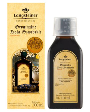 Langsteiner Oryginalne zioła szwedzkie, 100 ml