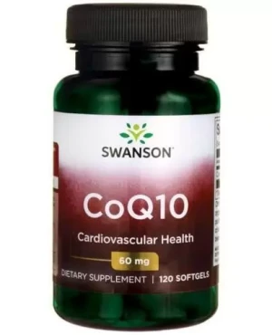 Swanson Koenzym Q10 (CoQ10) 60 mg 120 kapsułek
