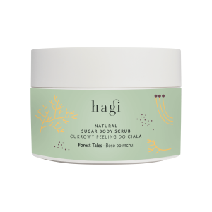 Hagi Boso po mchu, peeling cukrowy do ciała, 200 g