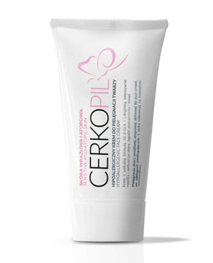 CERKOPIL Hipoalergiczny krem do pielęgnacji twarzy - 50 ml
