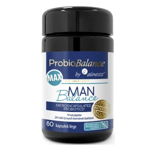 ProbioBalance, Man Balance Max 20 mld., kapsułki vege, 60 sztuk
