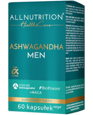 Allnutrition Health & Care Ashwagandha Men, 60 kapsułek