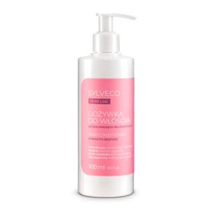 Sylveco Pure Line, Odżywka do włosów wzmacniająco-regenerująca, 300 ml