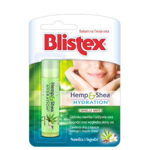 Blistex Balsam do ust Hemp & Shea Hydration 4,25 g - 1 szt. - cena, opinie, właściwości