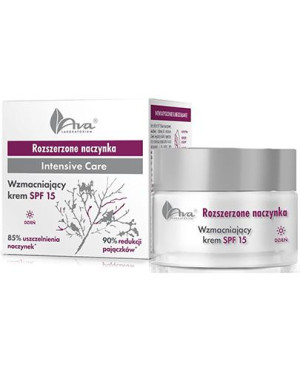 Ava Laboratorium Rozszerzone naczynka Wzmacniający krem SPF 15 na dzień, 50 ml