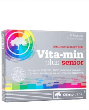 OLIMP VITA MIN PLUS SENIOR - 30 kaps.