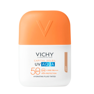Vichy Capital Soleil UV-Aqua, nawilżający fluid koloryzujący do twarzy SPF 50, 50 ml