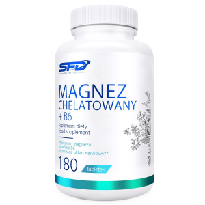 SFD Magnez Chelatowany + B6, tabletki, 180 sztuk
