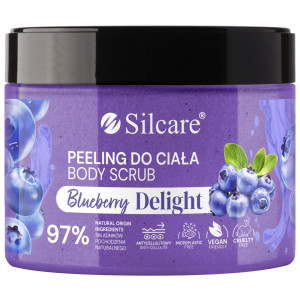 Silcare Scrub Body Blueberry Delight, peeling, 350 g
