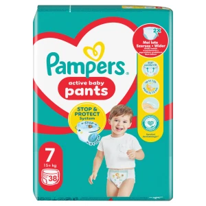 Pampers Pants 7 XXLarge Pieluchomajtki 17+ kg, 38 sztuk